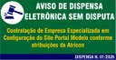Aviso de Manifestação de Interesse da Administração - Dispensa 01-2026 - (Alteração Site)