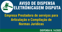 Aviso de Manifestação de Interesse da Administração N. 14-2025- Normas de compilação Jurídicas Aviso de Manifestação de Interesse da Administração N. 14-2025- Normas de compilação Jurídicas