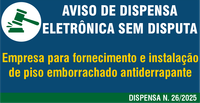 Aviso de Manifestação de Interesse da Administração N. 26-2025 - Piso Emborrachado Antiderrapante