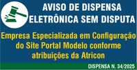 Aviso de Manifestação de Interesse da Administração N. 34-2025 - Alteração do Site Portal Modelo