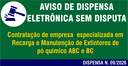 Aviso de Manifestação de Interesse da Administração Nº 09-2026 - (Recarga e Manutenção de Extintores)