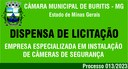 Dispensa de Licitação 008/2023 - Câmeras de Segurança