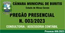 Pregão Presencial 003/2023 - Consultoria Contábil