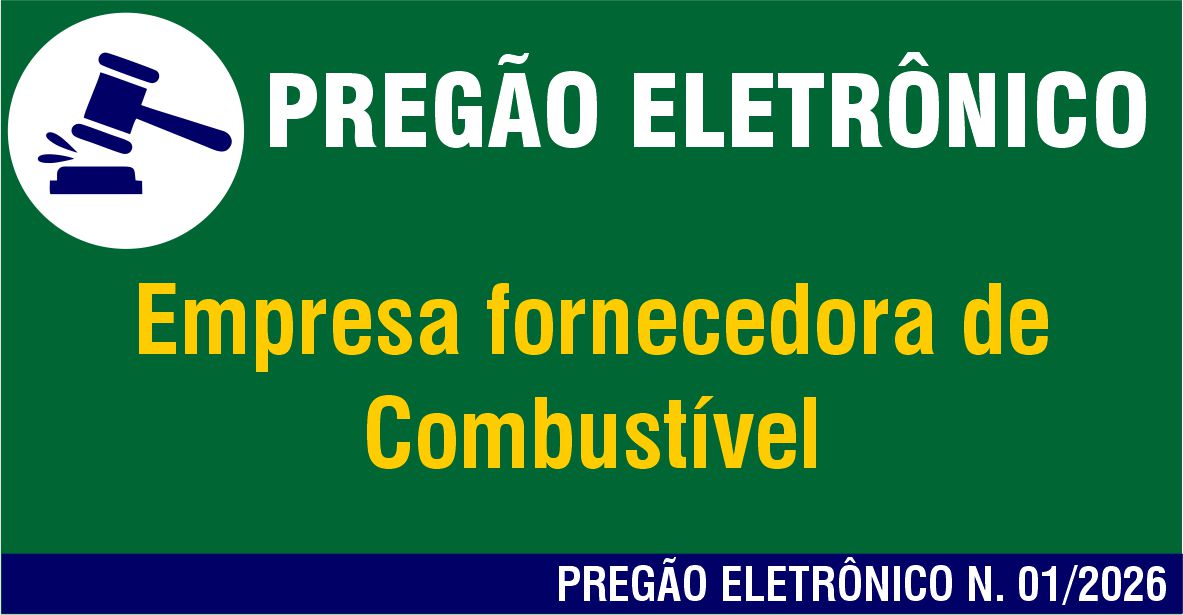Processo N. 08-2026 - Pregão Eletrônico N. 01/2026 - Aquisição de Combustível