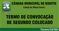 Termo de Convocação de Segundo Colocado