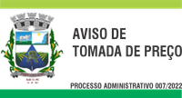 Tomada de Preço 001/2022